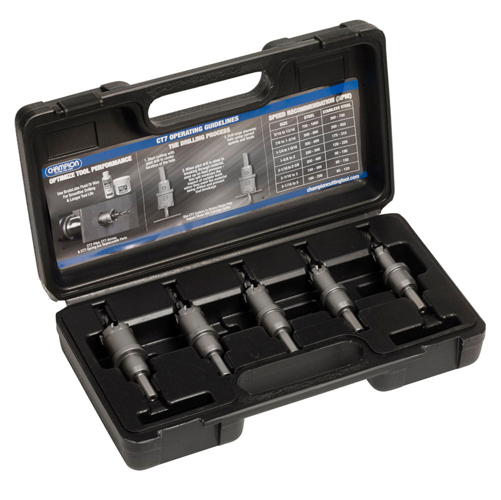 Carbide Tipped Hole Cutter Set